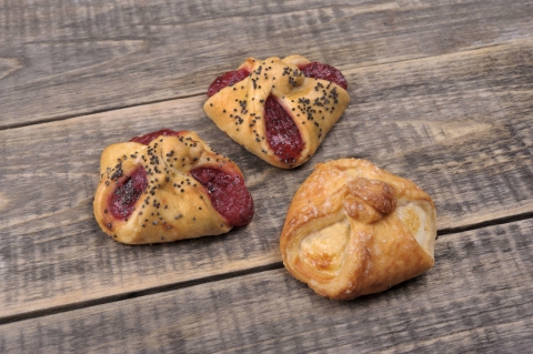 Люкс с маком / с творожной начинкой